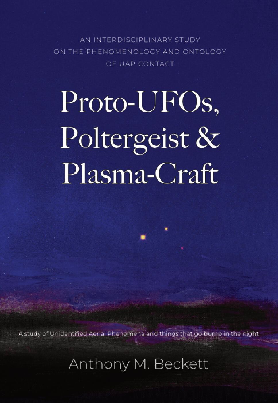 Proto-UFOs, Poltergeist & Plasma-Craft Cover Design Proto-UFOs, Poltergeist & Plasma-Craft Cover Design